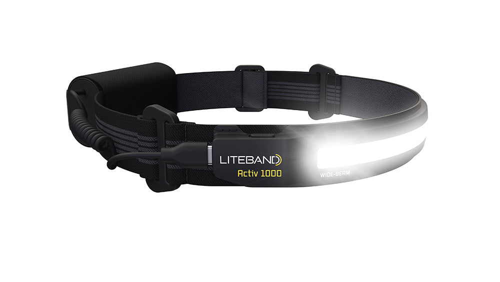 Activ Led ACTIV 1000 Lumen LED Wide Beam Rechargeable Headlamp
