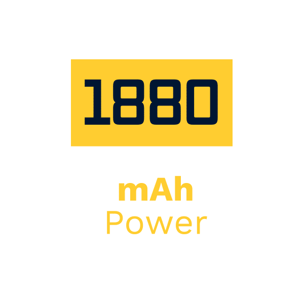 1880 mAh Power