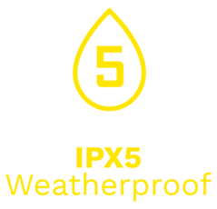 IPX5 Weatherproof